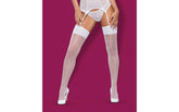 Obsessive S800 Sheer Womens Leg Stockings White Hosiery